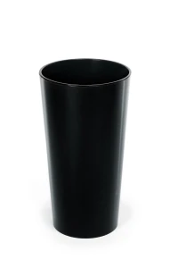 Osłonka doniczka Ø250 mm Lilia – czarna – Lamela