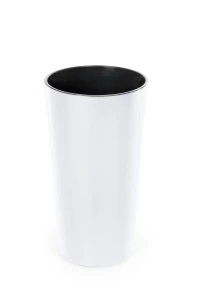Osłonka doniczka Ø300 mm Lilia – biała – Lamela