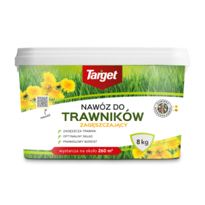 Nawóz Do Traw Zagęszczający z Mikroskładnikami - 8 kg Target