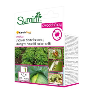 Karate Zeon 050 CS 2,5 ml – preparat na Stonkę Ziemniaczaną, Mszycę, Śmietki i Wciornastki – Sumin