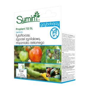 Proplant 722 SL 5 ml – preparat na Fytoftorozę, Zgorzel Zgnilakową, Mączniaka Rzekomego – Sumin