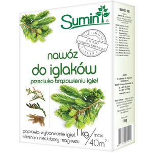 Sum Nawóz Do Iglaków Przeciw Brązowieniu Igieł 1 kg