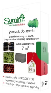 Sum Proszek Do Szamb, Oczyszczalni oraz Instalacji Kanalizacyjnych 14 g