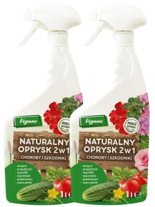 Naturalny oprysk 2w1 - choroby i szkodniki Vegano 2 x 1000 ml
